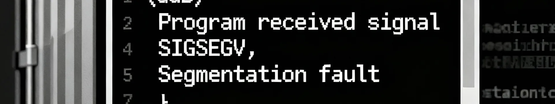 Segmentation fault + docker + gdb