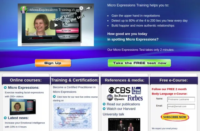 microexpressionstrainingvideos.com case study