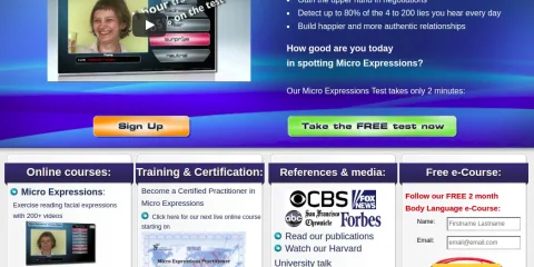 microexpressionstrainingvideos.com screenshot