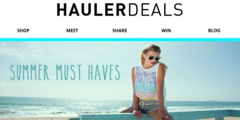 haulerdeals.com screenshot